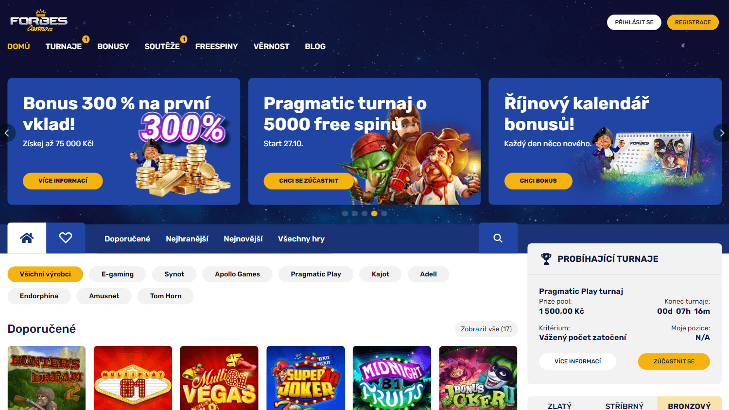 Forbes Casino Desktop screenshot